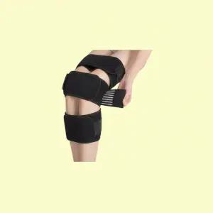 다리 꼬기 방지 고정 벨트 소 중 대 3P 오다리 교정 밴드 휜다리 자세 교정기