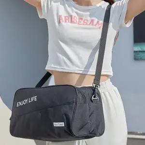 운동 가방 피트니스 더플 헬스 스포츠 가방 옥스포드 스트랩 다용도 실용적 수납력 데일리 보스턴 여행용