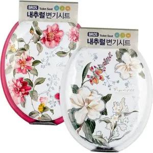 u형 변기 커버 푹신한 부드러운 국산 u형 변기 시트 중형 간편