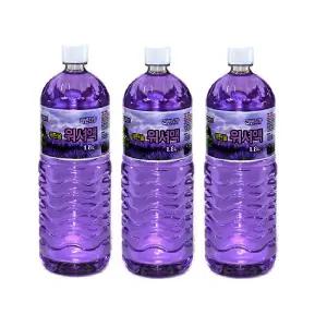 산도깨비 에탄올 워셔액 (1.8L) 라벤다향 - 3개