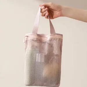 메쉬 가방 수영장 워터 물놀이 수영 가방 방수 피트니스 컴팩트 소지품 물빠짐 스포츠 다용도 휴대용