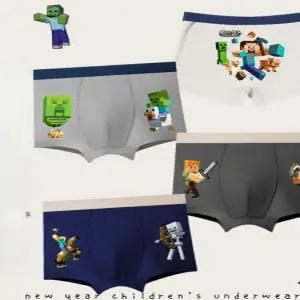 마인크래프트 사각팬티 주니어 팬티 캐릭터 여아 남아 순면 키즈
