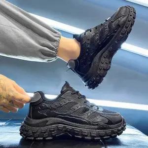 남자 메쉬 어글리 스니커즈 사계절 밑창포인트 키높이 남자스니커즈 남자키높이스니커즈