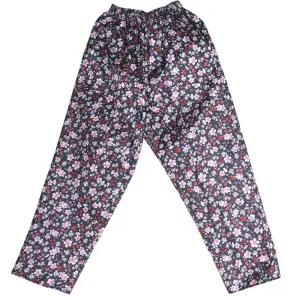 국산 꽃무늬 밀키코팅 방수바지 yTP9+5suH