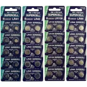 무수은 전지 작은 배터리 건전지 알카라인 코인 전지 시계 납작한 교체용 소형기 보청기 원형 기기 소형