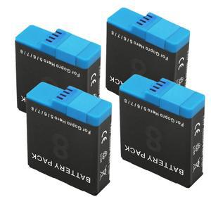 고프로 히어로 8 7 6 5 배터리 1680mAh 블랙 스포츠 액션 카메라