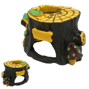 뮤 숨숨집 1P 다람쥐 은신처 통나무 햄스터집 하우스 소동물