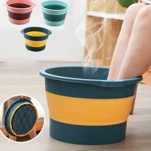 발 마사지 족욕기 휴대용 이동식 족욕통 접이식 족욕기 가정용 캠핑 피로 다용도 세수