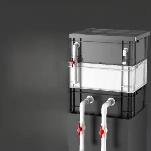 박스 여과기 정화 외부 거북 어항용 여과 수족관 필터 상자 박스저면여과기 집똥기