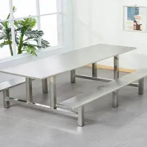 벤치 테이블 일체형 야외용 옥상 야시장