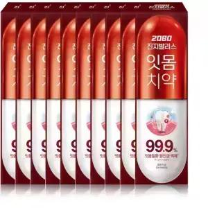 2080 진지발리스 오리지널 치약 150gX10입