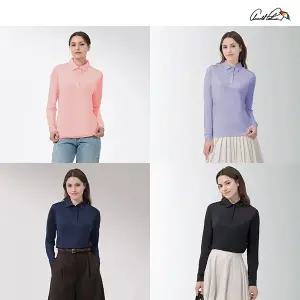 26SS기능성 긴팔 카라 티셔츠 4종, 여성_24466690_587920
