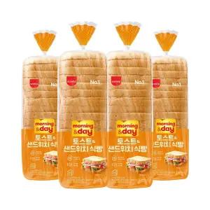 (오티삼립)토스트앤샌드위치 식빵 768g 4봉