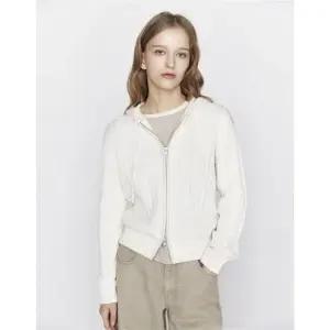 [갤러리아] [여]NEW 케이블 후드 니트 집업(05356503)