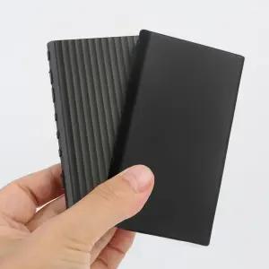 소니 워크맨 NW-A306 NW-A307 NW-A300 시리즈용 소프트 매트 실리콘 보호 쉘 스킨 케이스 커버(블랙)