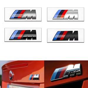 1개 M 로고 스티커 ABS 자동차 휀더 사이드 엠블럼 BMW 호환 호환 M1 M2 M3 M4 M5 M6 M7 F48 E83 F39 F10 F