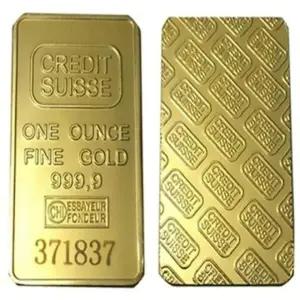 스위스 골드바 24ct 막대 미술 기념 동전 수집