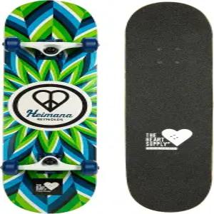심장 공급 프로 컴플리트 스케이트보드 31.5인치 x 8.25인치 하이마나 레이놀즈 7겹 메이플 블렌드 구조