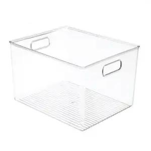 투명 플라스틱 정리함 ort 책바구니 아크릴 장난감 팬트리 수납함