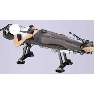 허리 견인 치료기 전기 척추 스트레칭 재활 요추 침대 가정용 병원용