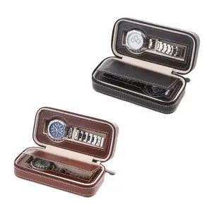 시계보관함 2구 가죽파우치 워치박스 시계보관케이스 enX4+4kMK