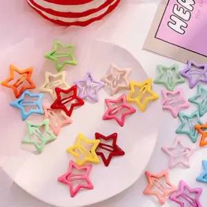 깜찍 미니 별 똑딱핀 머리핀 세트 1p JZV9+8KoK