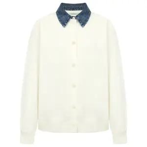 [케네스레이디](신세계 사우스시티)[BYLYNN] [케네스레이디]데님 카라 가디건 EVKCDQB990