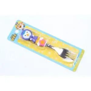 BS 뽀로로 입체핸들포크 3기 유아용포크 캐릭터식기 WFMGACO