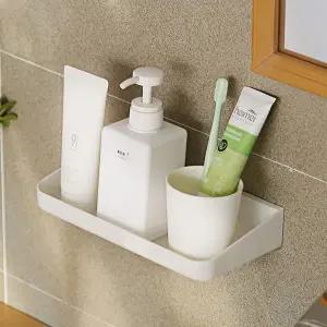 무타공 부착식 다용도 선반 욕실선반 벽선반 욕실선반 다용도선반