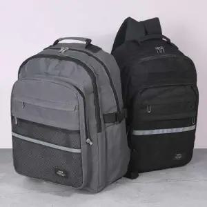 앞 메쉬 포켓 데일리백팩 캐리어결합 여행용 등교가방 WFFFGU1