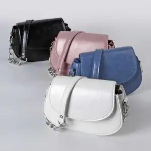 미니 크로스백 마그네틱버튼 체인스트랩 핸드폰가방 WFA58B5