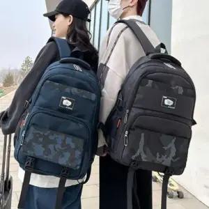 남자 새학기 고등학생 검정색 네이비 밀리터리 백팩 WF9A052