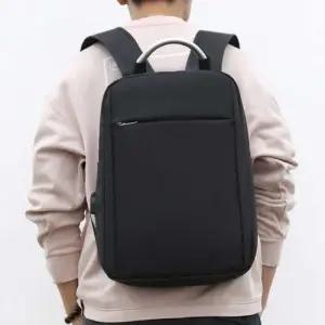 스퀘어 백팩 베이직 남녀공용 등교가방 직장인가방 WF97AAE