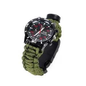등산시계 야외 캠핑 다기능 밀리터리 시계 카키 WF85CF3