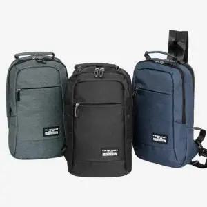 남녀공용 멀티 슬링백 백팩 겸용 아웃도어 보조가방 WF813BC