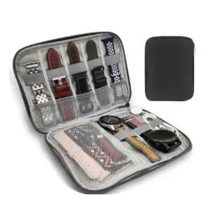 워치 스트랩 지퍼 파우치 1P 시계줄 휴대용 보관함 WE5C33A