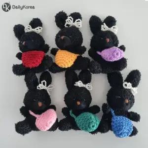 블랙래빗 인형 토끼 키링 WE5BEA1