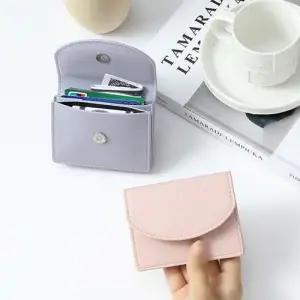 카드지갑 깔끔한 수납력좋은 인조가죽 심플한지갑 WE5406A