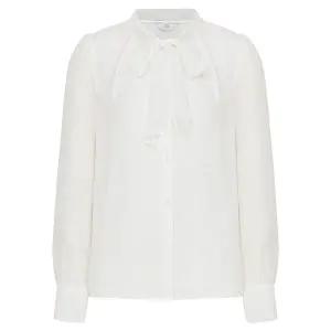 [LINE](대전신세계)[라인어디션]타이 셔링 블라우스 NRBLOD0100