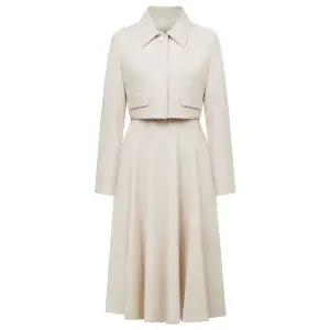 [케네스레이디](신세계 사우스시티)[BYLYNN] [케네스레이디] 바닐라 자켓 원피스 세트 EVWOPQA800