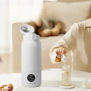 무선 휴대용 젖병 워머 보온컵 분유 데우기 물 끓이기 USB 보온 텀블러 컵받침대 포함