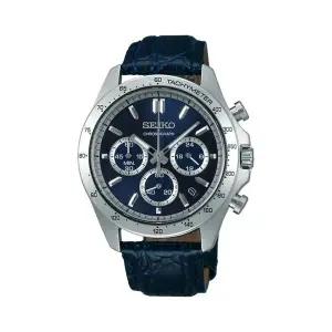 [신세계라이브쇼핑]세이코 SBTR019 셀렉션 크로노그래프 남성 가죽 시계
