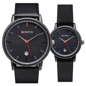 P 커플시계 손목시계 가죽시계 MO-1026D WFCF378