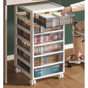 옷 슬림 미니 와이드 틈새 옆 플라스틱 책상밑 바퀴 서랍수납장 선반