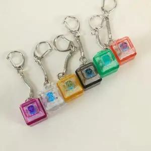 LED 1P 키링 투명 딸깍이 2000 24개