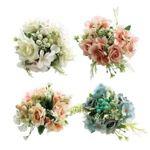 [이거찜] 꽃다발 선물 러블리 꽃다발 조화 생화 느낌 감성 플라워 인테리어