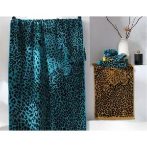 호피무늬 수건 타올 호텔수건 레오파드수건 욕실수건 답례품