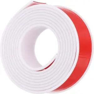 PATIKIL TPE U자형 가장자리 밴딩 1-3/16인치 x 16.4피트 자체 접착식 유연 베니어 트림 가구 보호대 선반