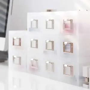 ( )아이박스 4단 데스크수납함 부품보관 문서보관