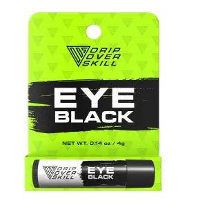 천연 성분으로 만든 드립 오버 스킬 피부 안전 스포츠 페이스 페인트 스틱 땀 배출 눈부심 방지 클린 블랙